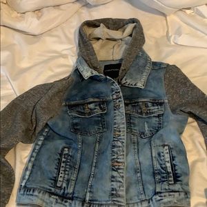 Maurices sweater jean jacket!